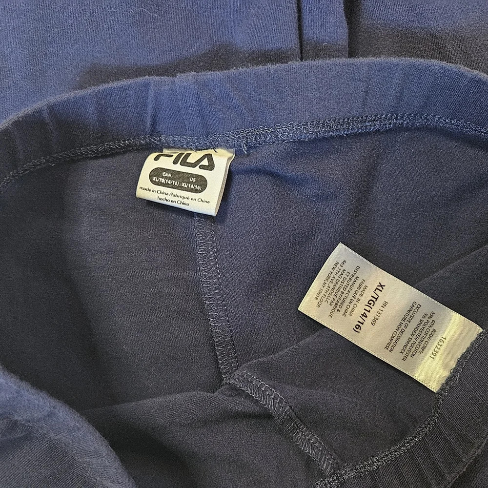 Fila Girls Classic Logo Leggings - Picture 6 of 7